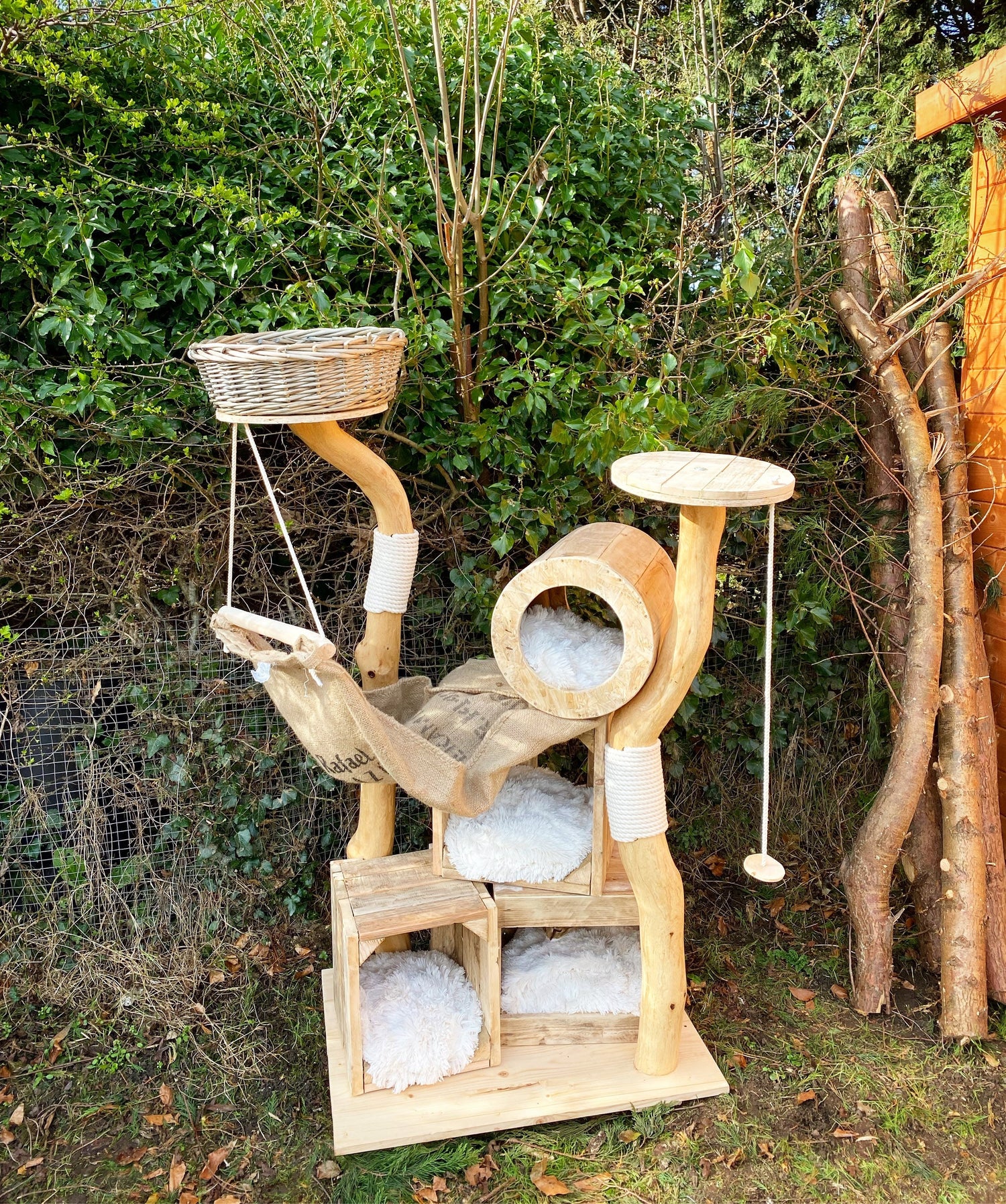 Outdoor cat activity centre hotsell